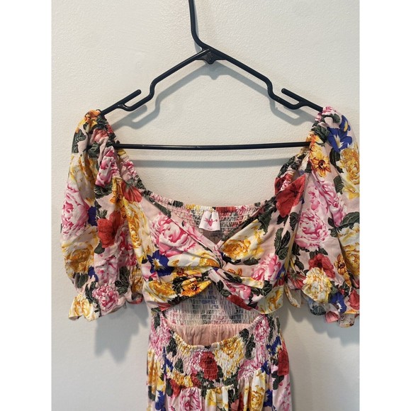 BuddyLove ROSS CUT OUT MIDI DRESS - MONET Size Medium - Picture 9 of 10